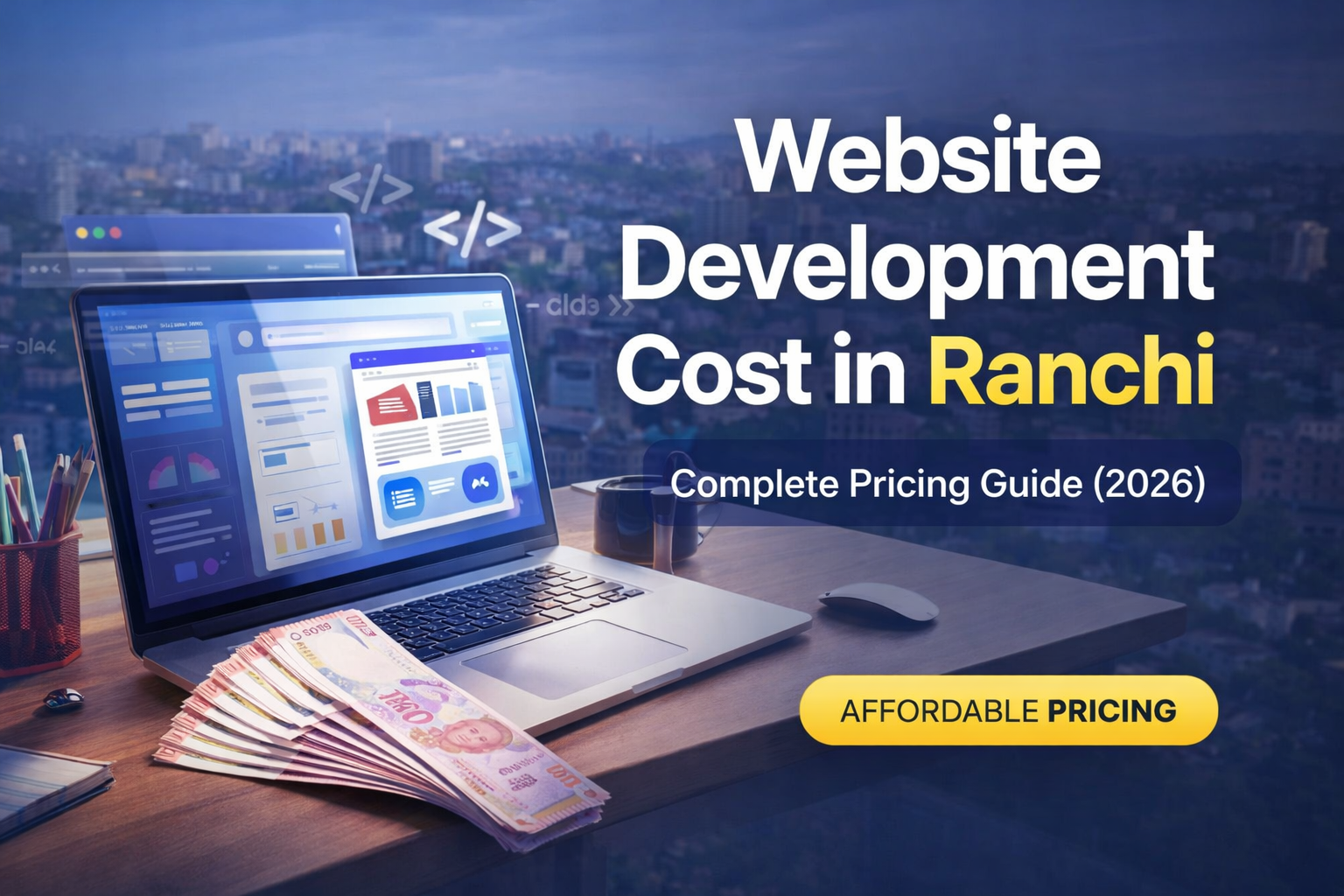 Website Development Cost in Ranchi (2026) – Complete Pricing Guide